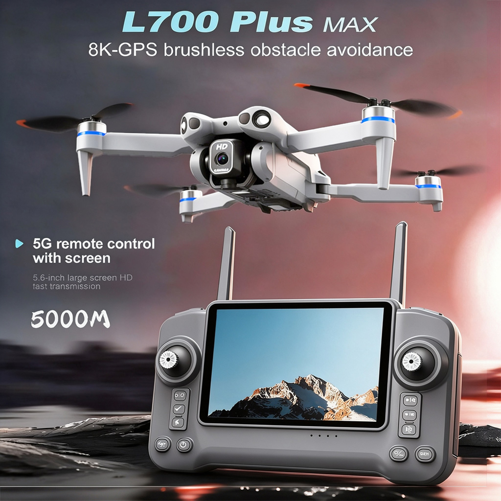 Drone Camera Professional - Dron GPS L700 Plus MAX 2026