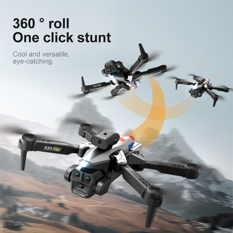 K10 Max RC Drone HD 4K avión 3 - Drone Camera 4K reseña y precio