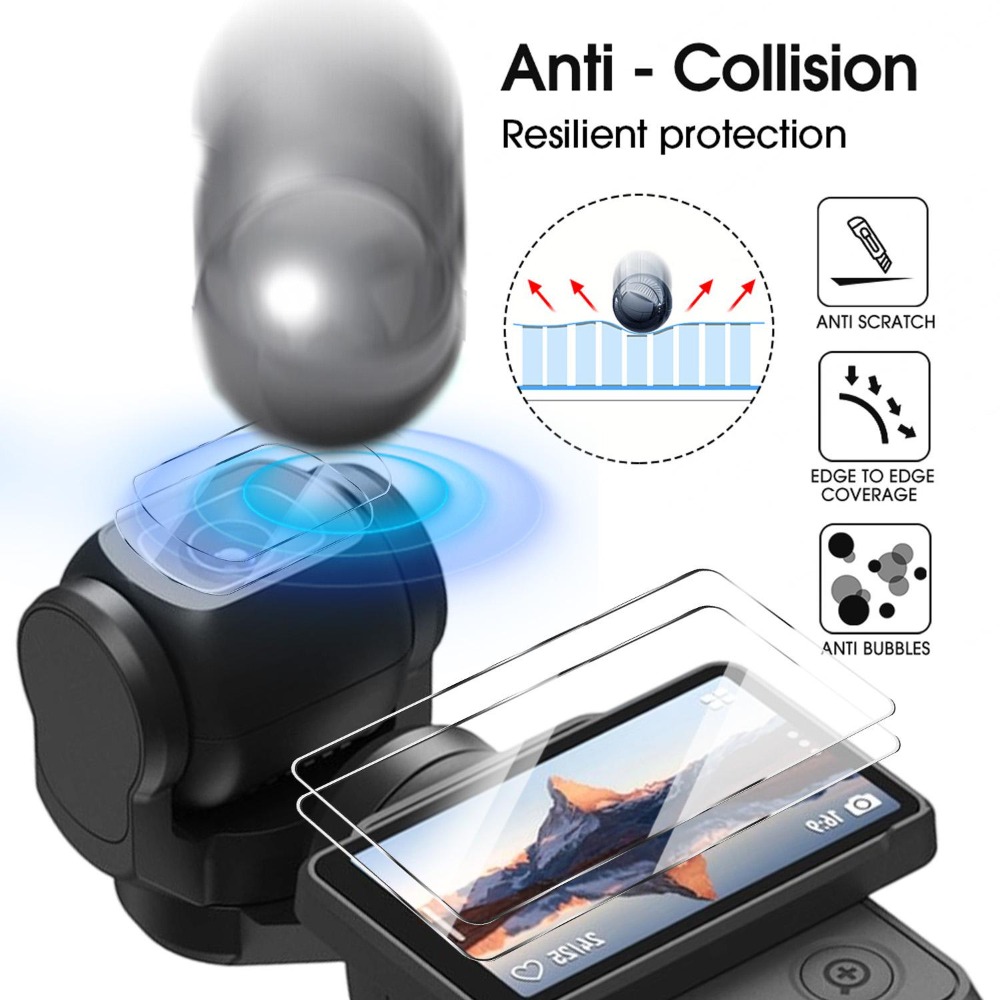 Protector de Pantalla Completa - Drone Camera Case reseña y precio