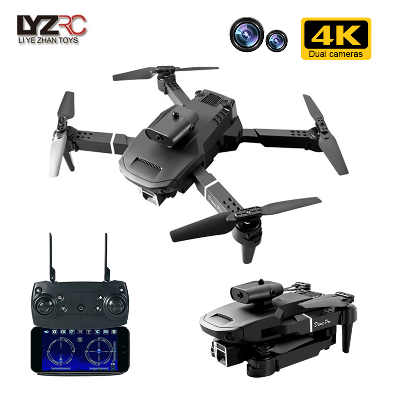 Mini Dron E100 de cuatro lados - Drone Camera 4K reseña y precio