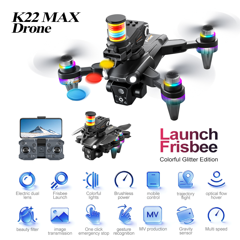 JCMO K22 MAX Dron Lanzador de  - Drone Camera 4K reseña y precio